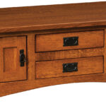 Arts and Crafts Enclosed Coffee Table