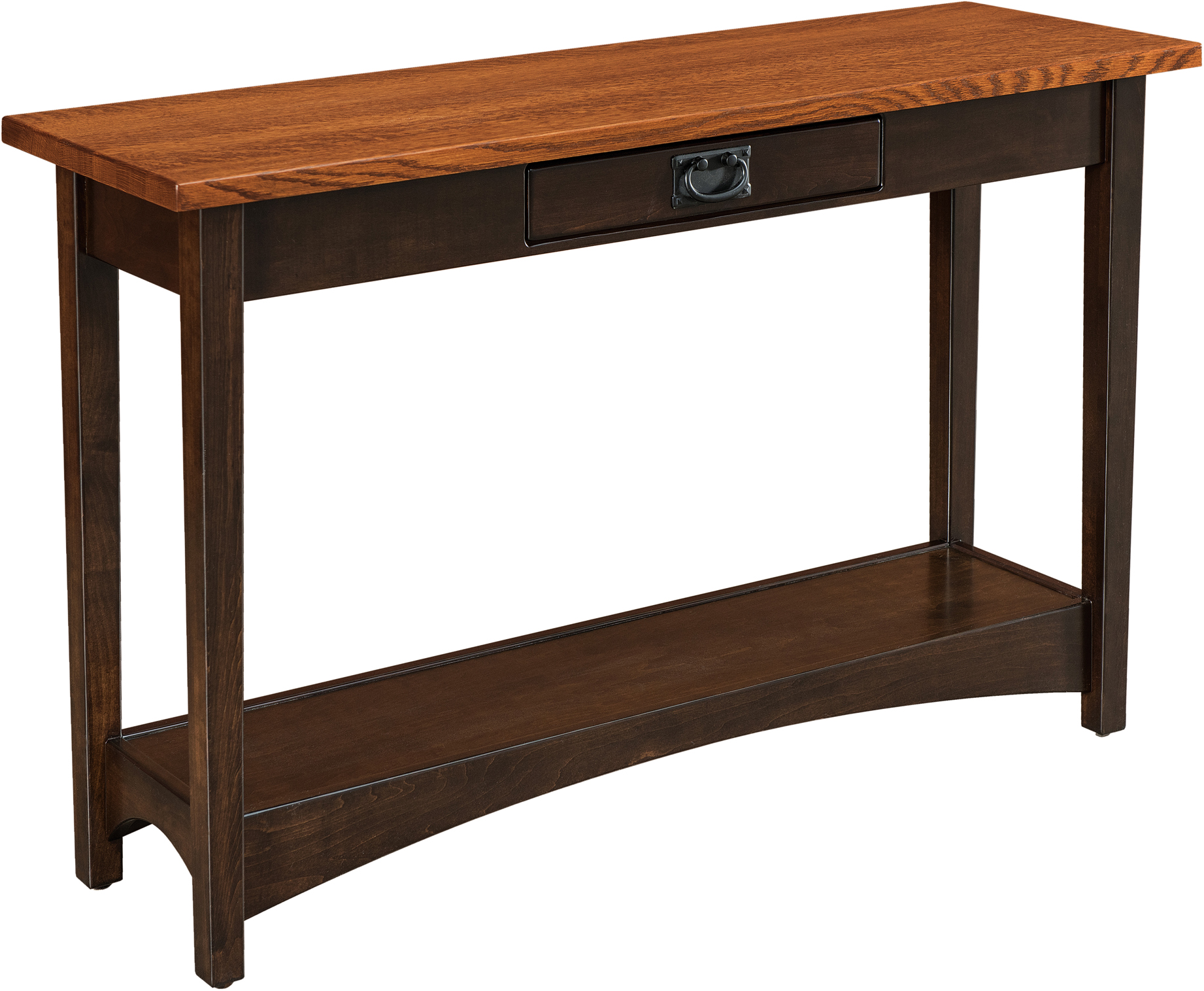 Arts and Crafts Open Sofa Table