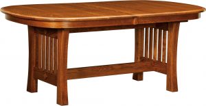 Arts and Crafts Trestle Dining Table