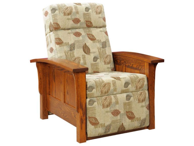 Amish Barwick Panel Push Back Recliner