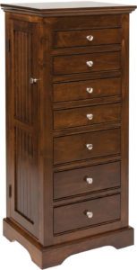 Deluxe Beaded Jewelry Armoire