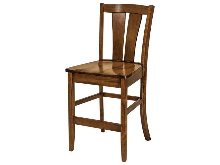 Amish Brawley Bar Stool