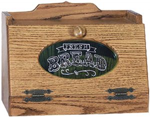 Glass Insert Bread Box