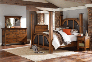 Breckenridge Hardwood Bedroom Set
