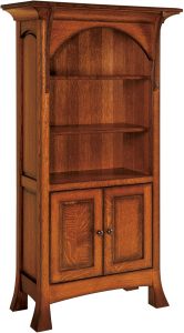 Breckenridge Bookcase with Doors