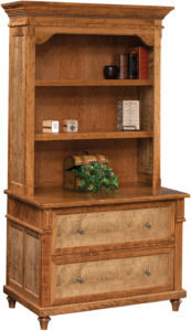 Bridgeport Lateral File Cabinet and Hutch