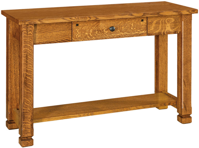 Amish Brockport Hardwood Sofa Table