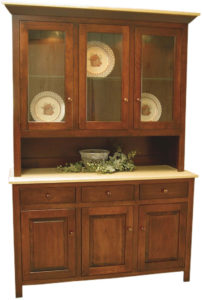 Brookline Hardwood Hutch