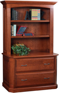 Buckingham Lateral File Cabinet with Bookshelf