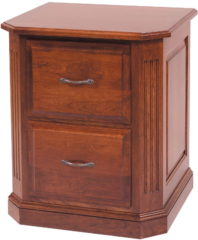 Amish Buckingham 2-Drawer File Cabinet