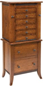 48 inch Bunkerhill Jewelry Armoire