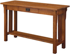 Camden Mission Open Sofa Table