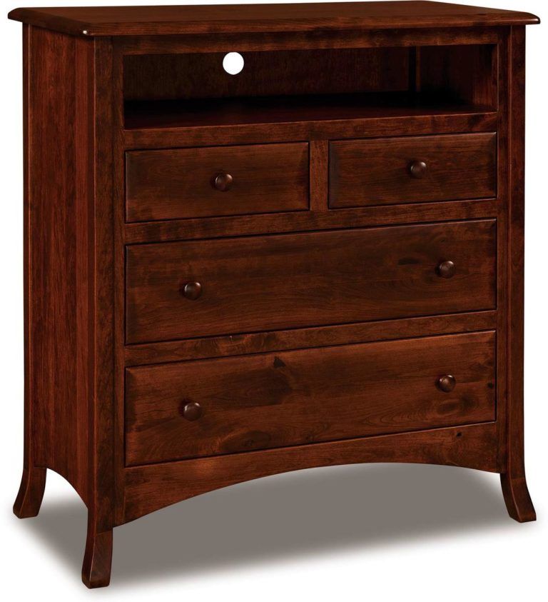 Amish Carlisle Four Drawer Media Chest