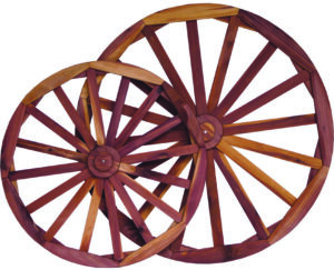 Cedar Decorative Wheels