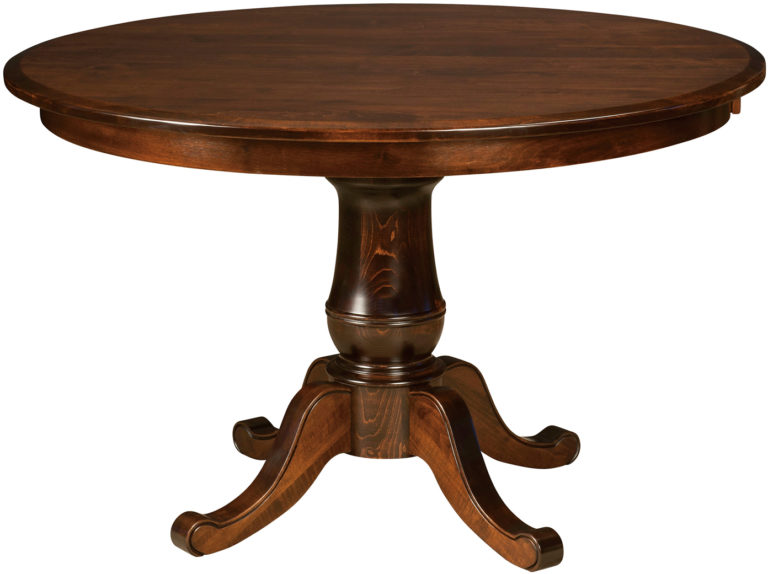 Amish Chancellor Single Pedestal Dining Table