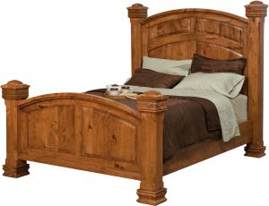Charleston Hardwood Bed
