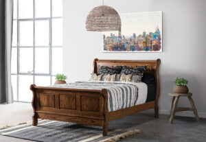 Raised Panel Classic Sleigh Bed