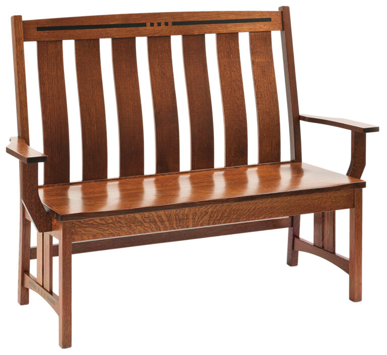 Amish Colebrook Wooden Bench