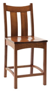 Country Shaker Stationary Bar Chair
