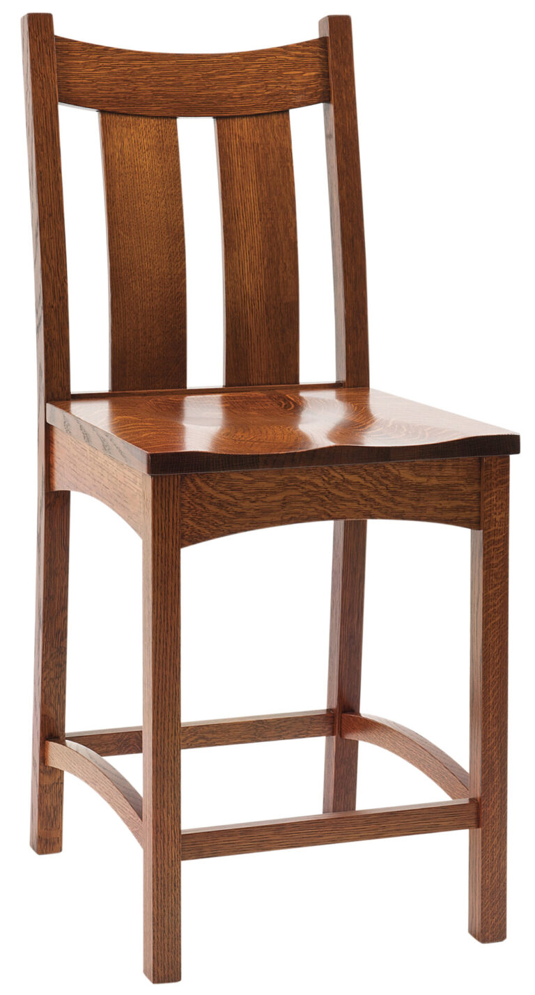 Amish Country Shaker Stationary Barstool