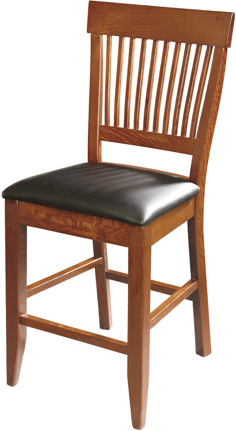 Amish Dillard Style Bar Chair without Arms