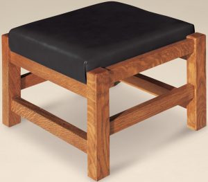 Durango Morris Hardwood Footstool