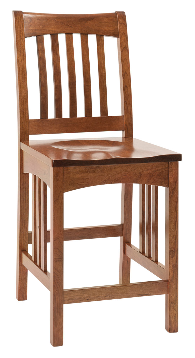 Amish Elridge Mission Bar Chair