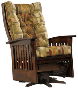 Finley Style Slat Jumbo Deluxe Swivel Glider