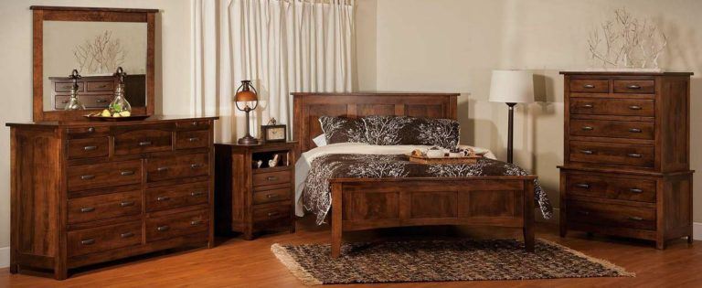 Amish Flush Mission Bedroom Collection