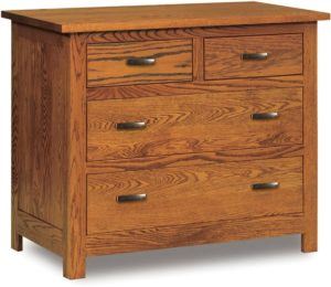 Flush Mission Four Drawer Child's Chest