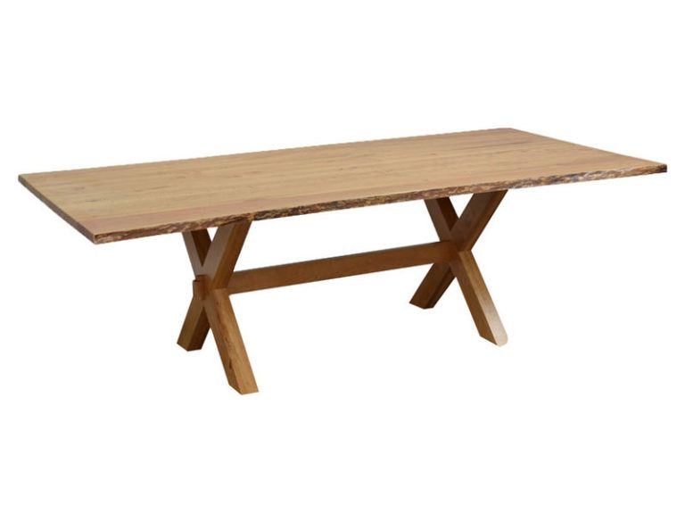 Amish Frontier Live Edge Dining Room Table