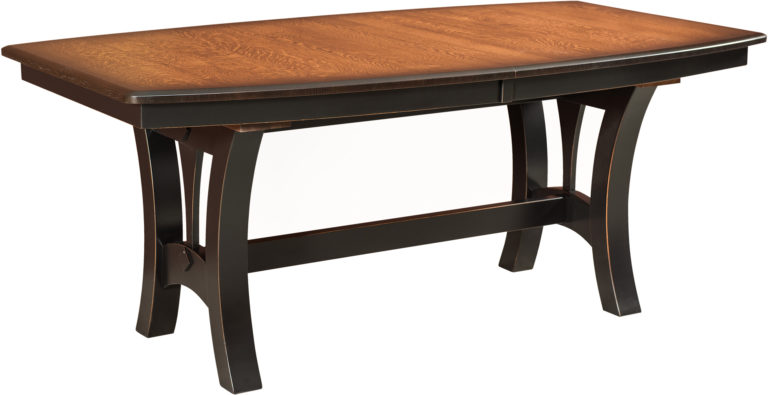 Amish Grand Island Trestle Dining Table