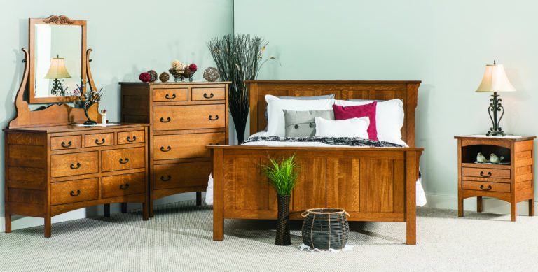 Amish Granny Mission Bedroom Collection