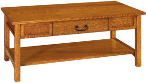 Granny Mission Hardwood Coffee Table