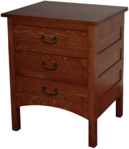 Granny Mission Hardwood Nightstand