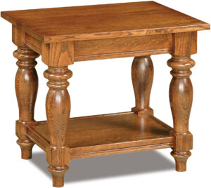 Harvest Hardwood End Table