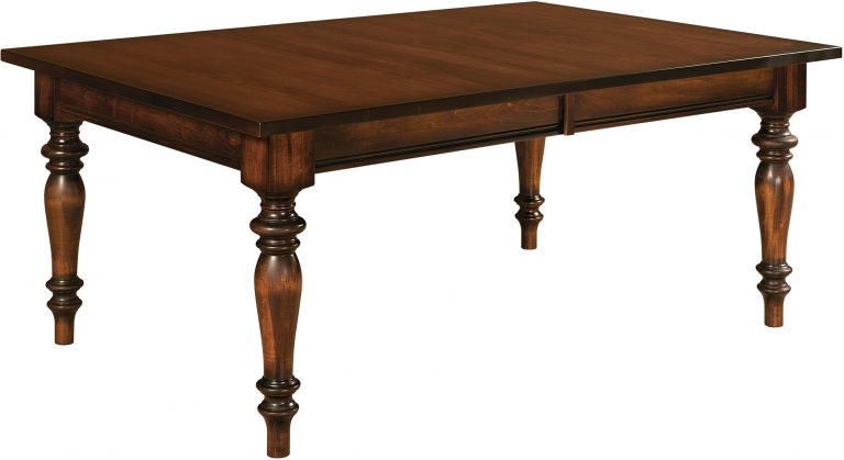 Amish Harvest Leg Dining Room Table