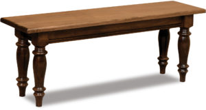 Harvest Wood Trestle Bench