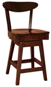 Hawthorn Hardwood Swivel Bar Stool