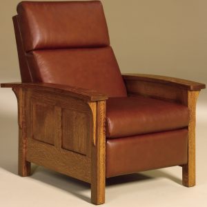 Heartland Panel Hardwood Recliner