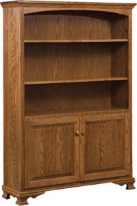 Heritage Wide Cabinet Bookcase