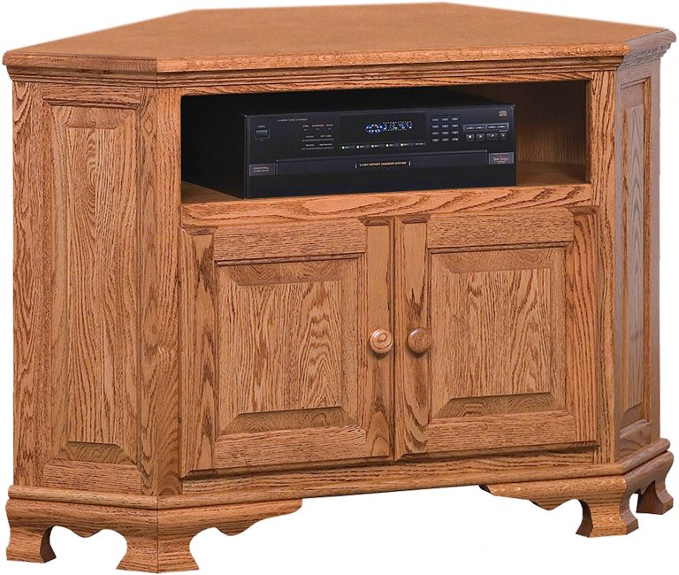 Amish Heritage Small Corner TV Cabinet