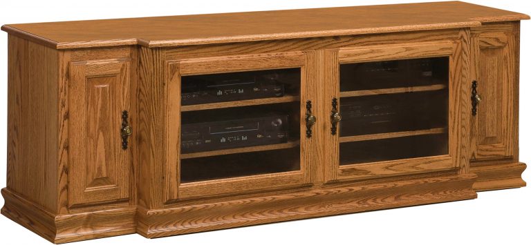 Amish Heritage Large 4 Door TV Stand