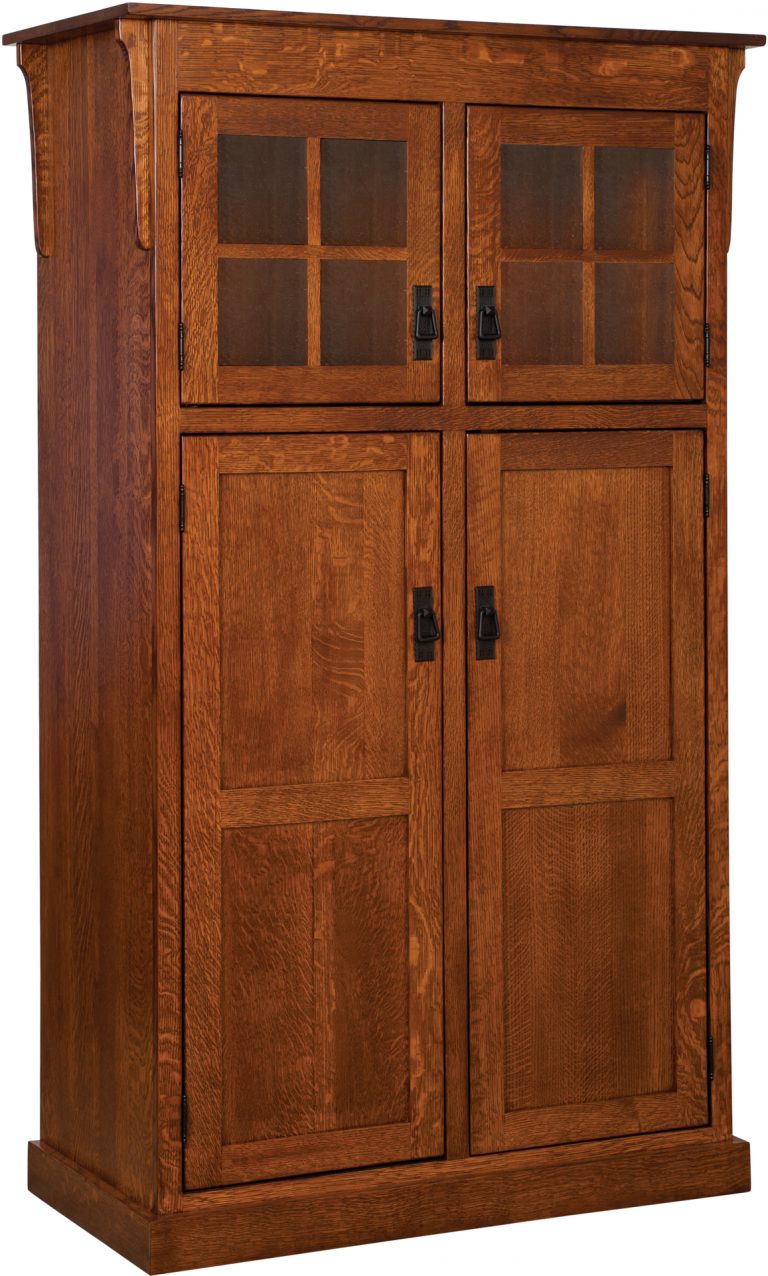 Amish Heritage Mission 4 Door Pantry