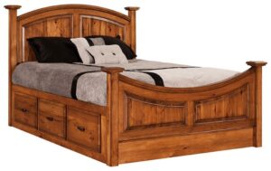 Highland Hardwood Bed