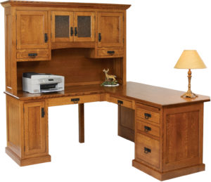 Homestead Corner Desk with Hutch