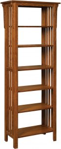 Honeymaze Large Five Shelf Bookcase