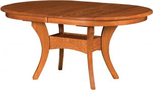 Imperial Double Oval Dining Table