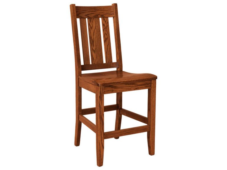 Amish Jacoby Stationary Bar Stool