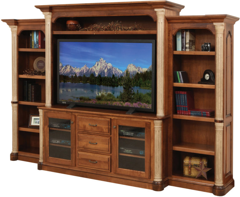 Amish Jefferson 68 Inch Entertainment Center